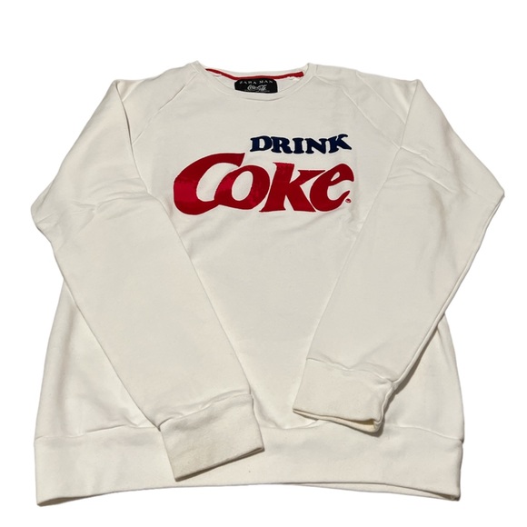 Zara Coca Cola Sweatshirt size L - Picture 5 of 9